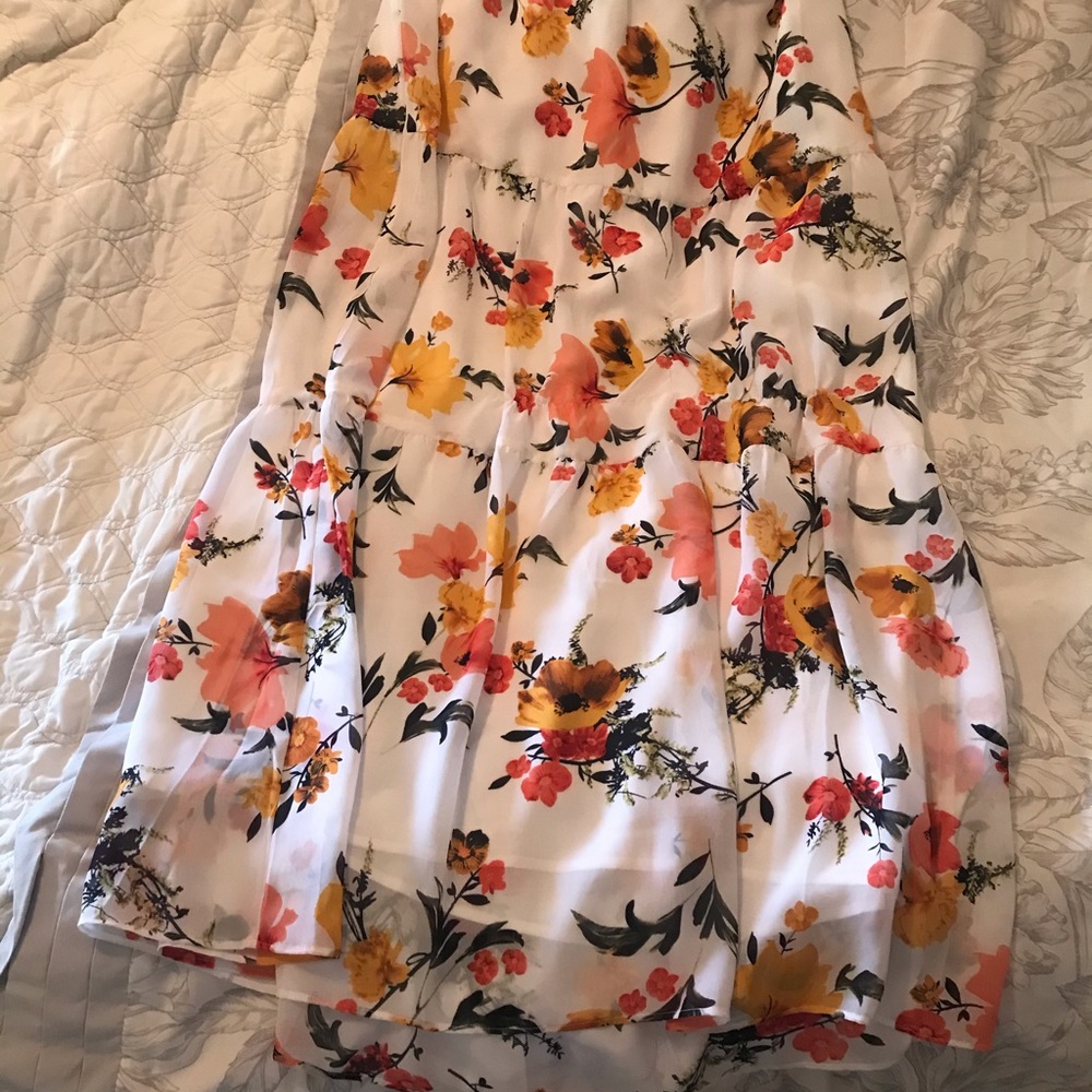 Anne Taylor Tiered Maxi Skirt